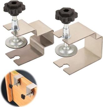 OEM 2 Abrazaderas En C, Clips De Montaje Ajustables De Acero Inoxidable Para La Instalaci&oacute;n De Cajones