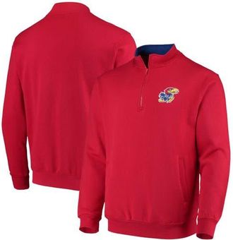 Colosseum Mens Colosseum Red Kansas Jayhawks Tortugas Logo Quarter-Zip Jacket at Nordstrom, Size Xxx-Large
