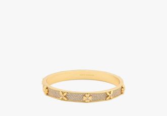 Kate Spade New York Heritage Bloom Hinged Bangle