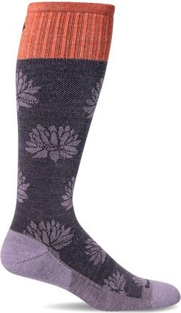 Sockwell Lotus Lift Compression Socks in Lavender at Nordstrom, Size Medium/large