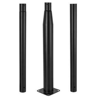 GreenIce Columna Farola 3m Desmontable Negro