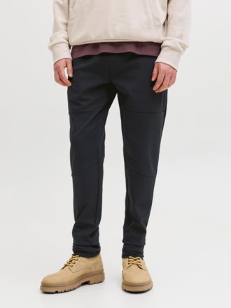 Jack & Jones Sweathose JACK & JONES JPSTGORDON BASE SWEAT PANTS SN, Herren, Gr. XXL, N-Gr, schwarz, Web, Obermaterial: 75% Polyester, 21% Baumwolle, 4% Elasthan, u