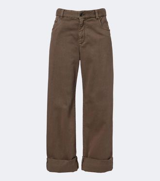 Brunello Cucinelli Monili wide-leg jeans