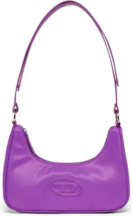 Diesel Tassen, Dames, Paars, ONE Size, Nylon, 1DR-Iconic Schoudertas