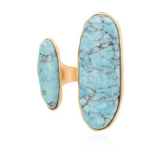 Cult Gaia Rings, female, Blue, Size: ONE SIZE Ami Ring