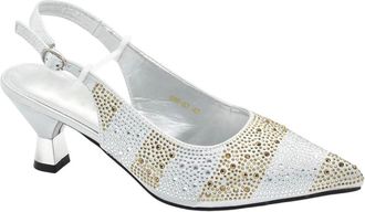 Generic African Shoe Bag Set Wedding Rhinestones Lady Pumps