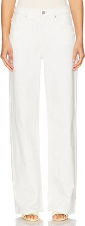 Abrand Womens 95 Baggy Jeans In White Light