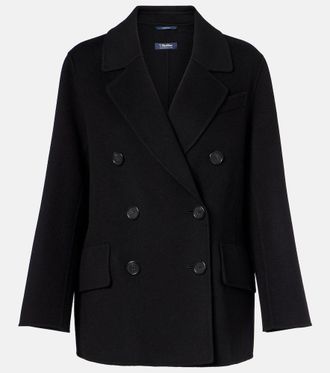 Max Mara Lukas virgin wool peacoat