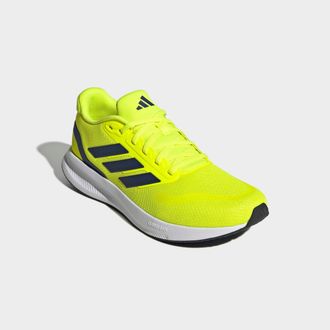 adidas Laufschuh ADIDAS PERFORMANCE RUNFALCON 5, Herren, Gr. 42,5, syello, dkblau, ftwwht, Synthetik, Textil, Schuhe Laufschuh
