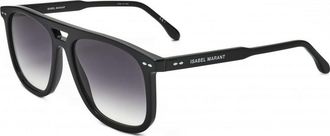 Isabel Marant Isabel Marant Womens IM0007-S-807-56 IM0007 56 S 807 Sunglasses - Black - One Size