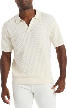Robert Graham Macombs Sweater Polo in Offwhite at Nordstrom Rack, Size Xx-Large