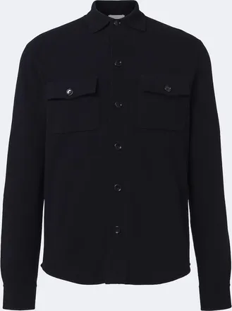 Allude Camicia in maglia di lana e cashmere