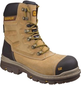 CAT Premier Leather Safety Boots
