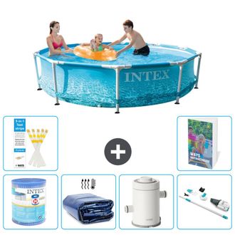 Intex Piscina Con Estructura Redonda - 305x76 Cm - 7-piezas S120