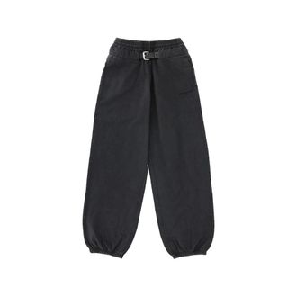 Alexander Wang Alexander Wang, Tapered Trousers, female, Black, Size: S Tapered Trousers