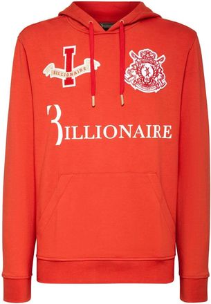 Billionaire Boys Club Hoodie Sweatshirt Polo Team Montecarlo - Heren - Hoodies - Rood - L - Katoen - Hoodies & sweatvesten