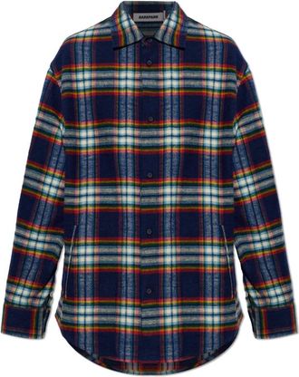 Darkpark Keanu Shirt - Dames - Overhemden - Blauw - S - Katoen - Overhemden