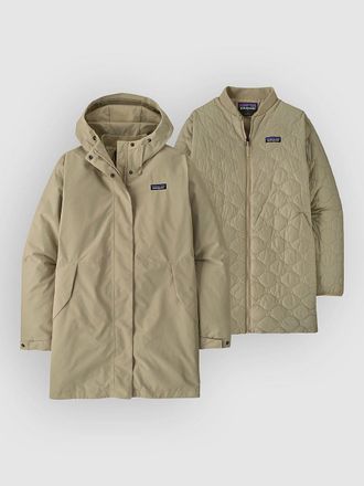 Patagonia Heyes Peak 3-In-1 Parka grijs