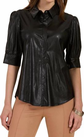 Tyler Böe Alice Pleater Shirt In Black