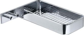 Gedy Il giglio portaoggetti doccia ad angolo con appendini rettangolare cromato codice prod: 0000A9191300000 - Gedy