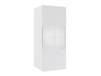 Mirjan24 Mirjan24 - Armario De Pared Tivdalu 102, Blanco + Blanco Brillante