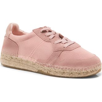 Free People Serendipity Sneaker in Rose Canvas at Nordstrom, Size 10
