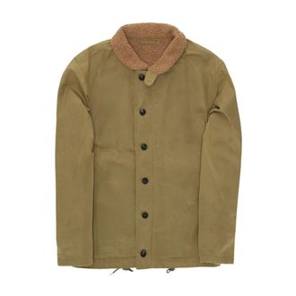 Fortela Faux Fur Shearling Jackets - Jackets - Hombre - Verde - L