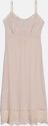 Simone Rocha Lace Trim Slip Dress