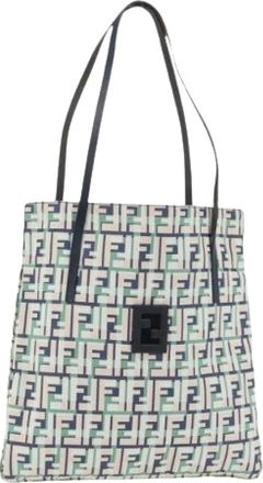 Fendi Pre-owned Tote Bags, female, Multicolor, Size: ONE SIZE Pre-owned Vintage Tote Bag