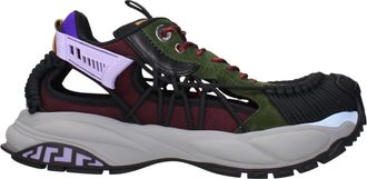 Versace Mens Odissea Sneakers Laceups - Black Leather - Size EU 43