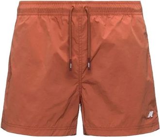 K-Way K8136Lw 867 Zwemshort - Heren - Strandmode - Bruin - M - Polyester - Badmode