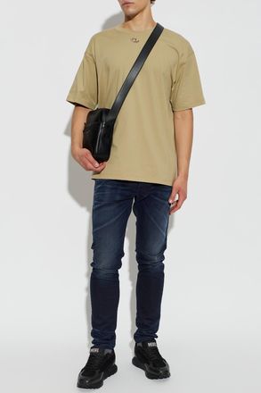 Diesel T-shirt T-BOXT-DCO, Mens, Green