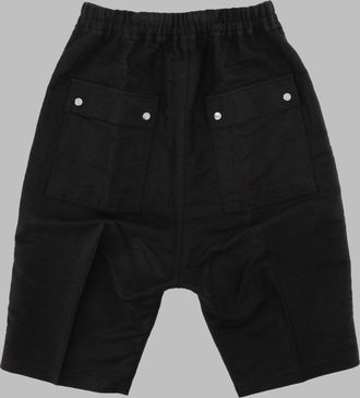 Rick Owens Bela Pods Bermudas - Black