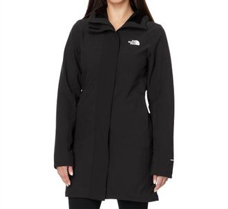 The North Face Shelbe Raschel Parka Coat In Black