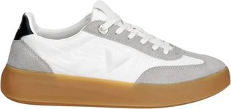Guess Parlet - Dames - Sneakers - Wit - 41 EU - Leer - Schoenen