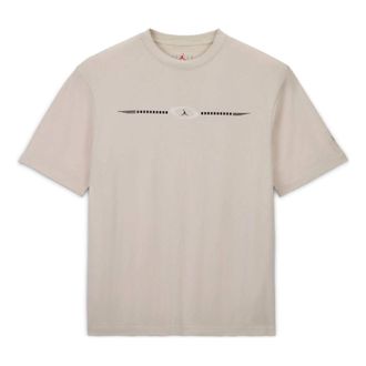 Nike Jordan Air Jordan x Travis Scott T-Shirt Asia Sizing Light Bone DZ5511-072