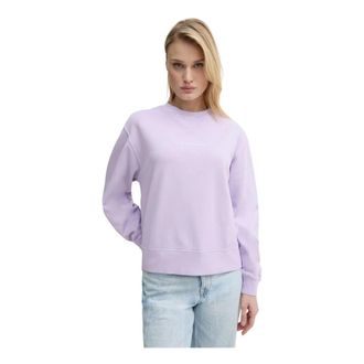 Marc O'Polo Sweatshirts - Dames - Sweatshirts - Paars - XL - Hoodies & sweatvesten