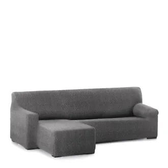 Eysa Funda sof&aacute; chaise longue el&aacute;stica izq b/c gris oscuro 250 - 360 cm