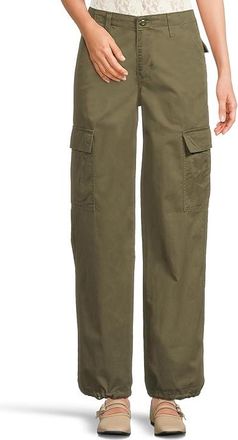 Levi's 94 Baggy Cargo Womens Jeans Army Green : 25 30, Cotton