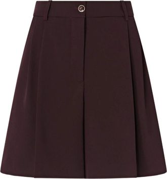 Pinko Shetana Shorts - Dames - Korte Broeken - Rood - L - Korte Broeken