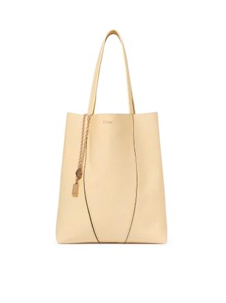 Chlo&eacute; CHLO&Eacute; SPIN TOTE BAG IN GRAINY LEATHER - Chloe - Woman