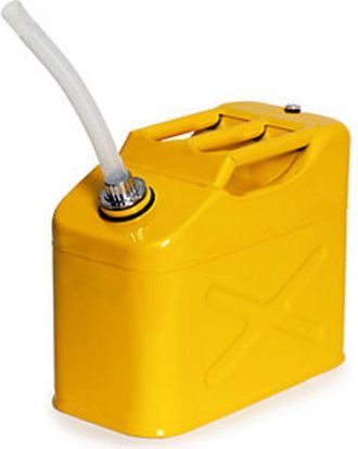 Falcon Bid&oacute;n De Seguridad Con Tap&oacute;n De Rosca Y Tubo De Descarga Chapa