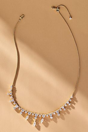 Nadri Everleigh Frontal Crystal Necklace