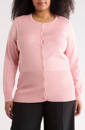 By Design Samantha Cardigan in Bridal Rose at Nordstrom Rack, Size 1X