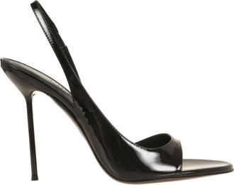 PARIS TEXAS Lidia Slingback Sandal - Dames - Sandalen met hakken - Zwart - 38 1/2 EU - Schoenen