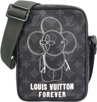 Louis Vuitton Black Monogram Eclipse Monogram Eclipse Shoulder Bag (Pre-Owned)