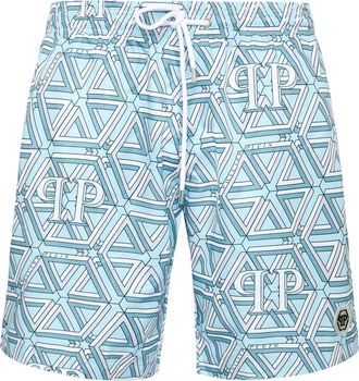 Philipp Plein Short Swim Boxer Monogram