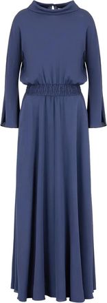 Giorgio Armani Abito con vita elasticizzata - Blu