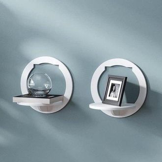OEM Preciosas Estanter&iacute;as Para El Ba&ntilde;o, Estante Flotante De Pared, Soporte De Pared Para Tv (no Requiere Taladrar)
