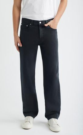 Frame Denim Relaxed Fit Jeans in Dark Navy at Nordstrom, Size 33